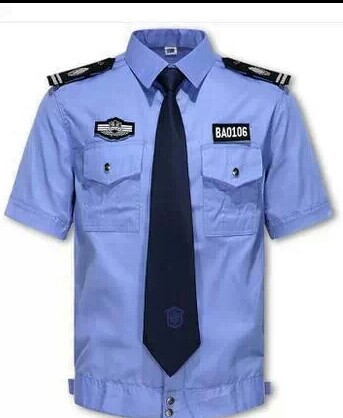 保安夏裝襯衣，短袖保安襯衣。