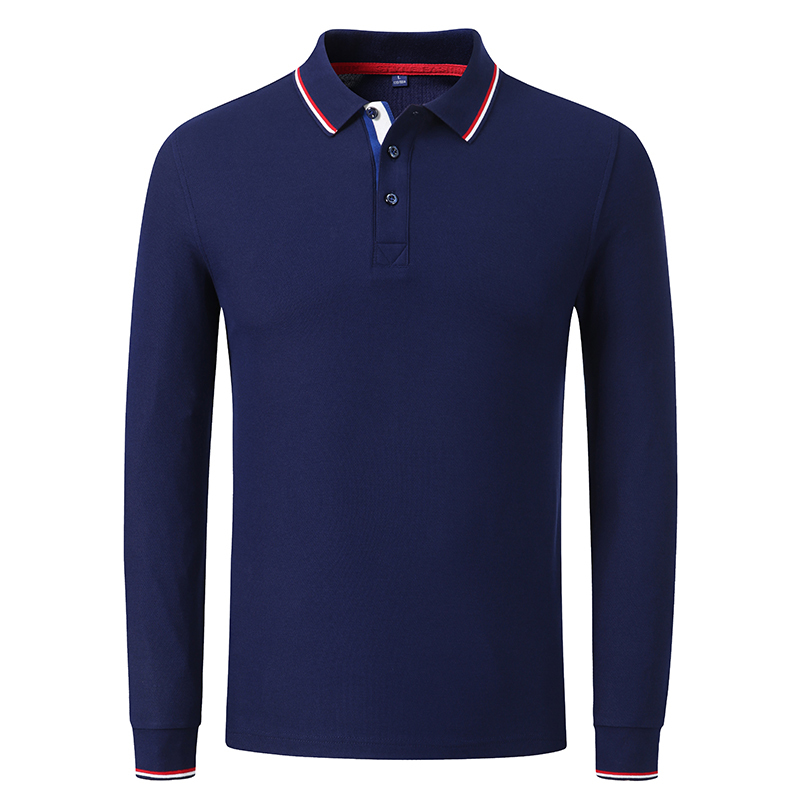 翻領(lǐng)長(zhǎng)袖POLO衫