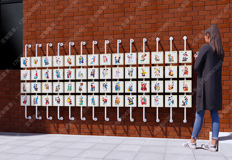 學(xué)校互動翻轉(zhuǎn)牌掛墻翻翻樂