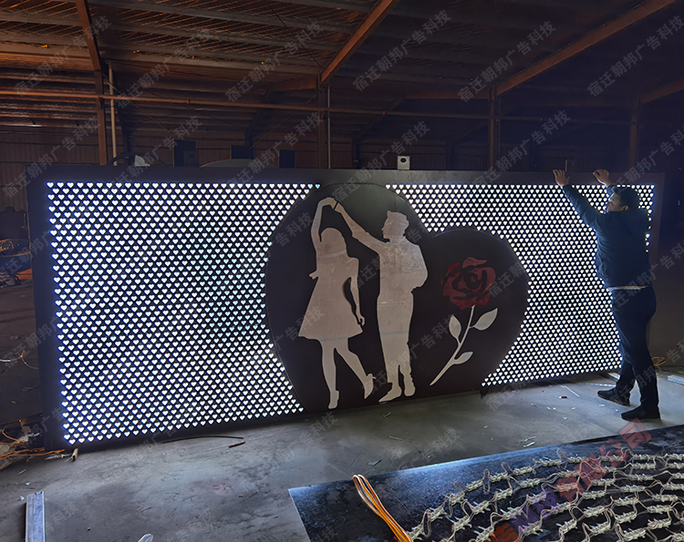 愛心景觀雕塑網(wǎng)紅打卡