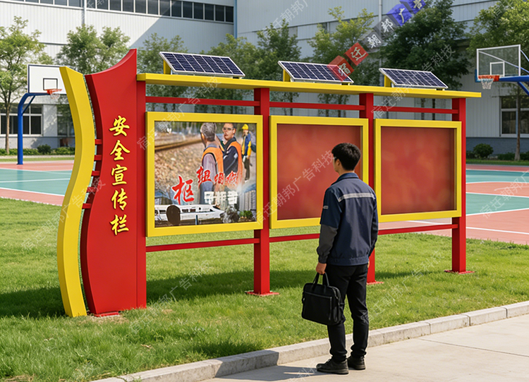 山西太陽能宣傳欄